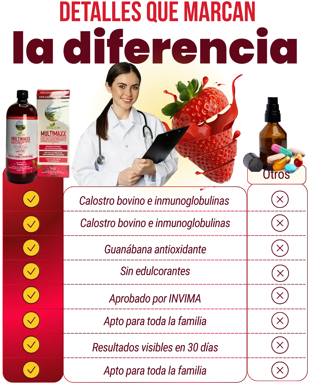 MULTIMAXX FRESA 1000ML VITALCOM