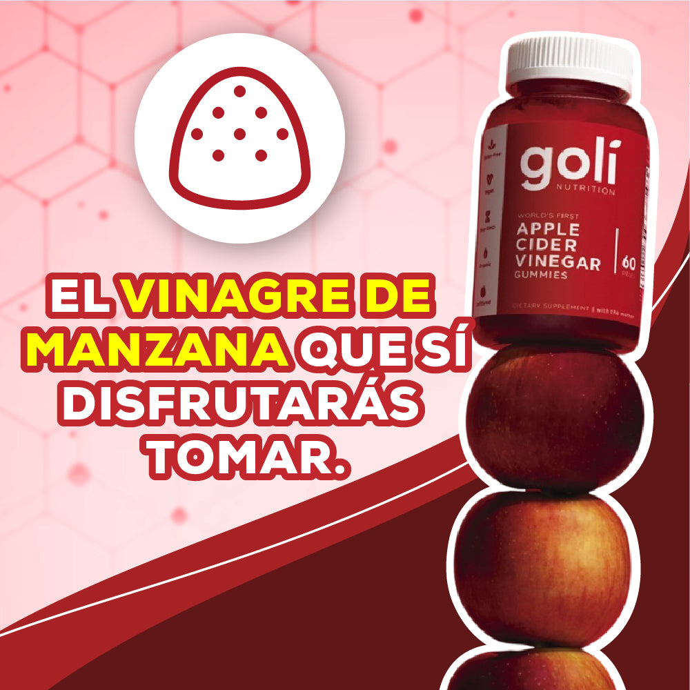 GOMAS GOLI NUTRITION VINAGRE DE MANZANA