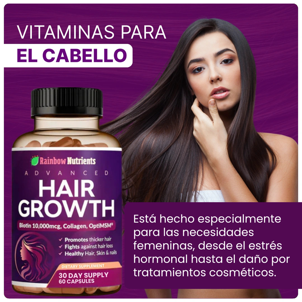 VITAMINAS PARA EL CABELLO HAIR GROWTH