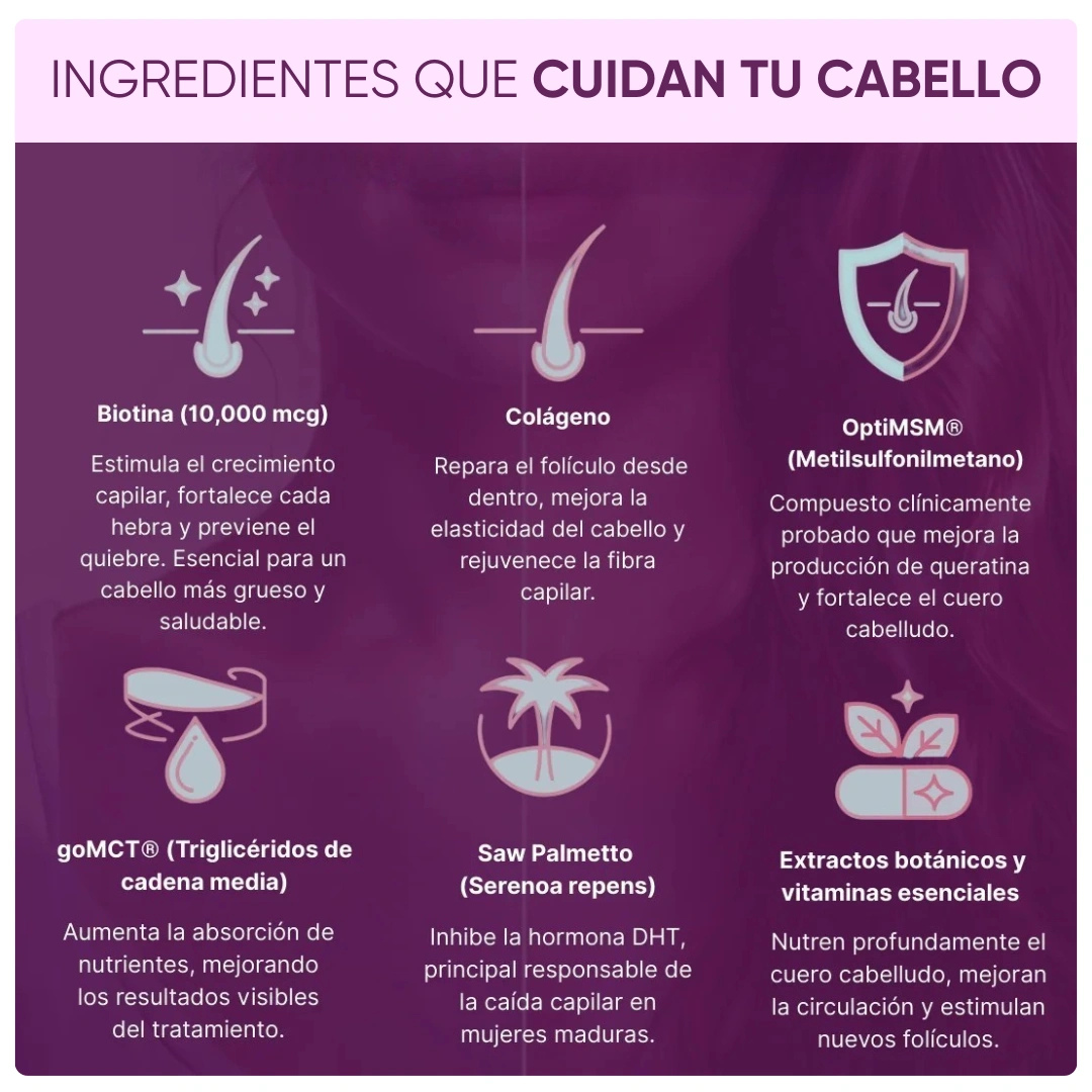 VITAMINAS PARA EL CABELLO HAIR GROWTH